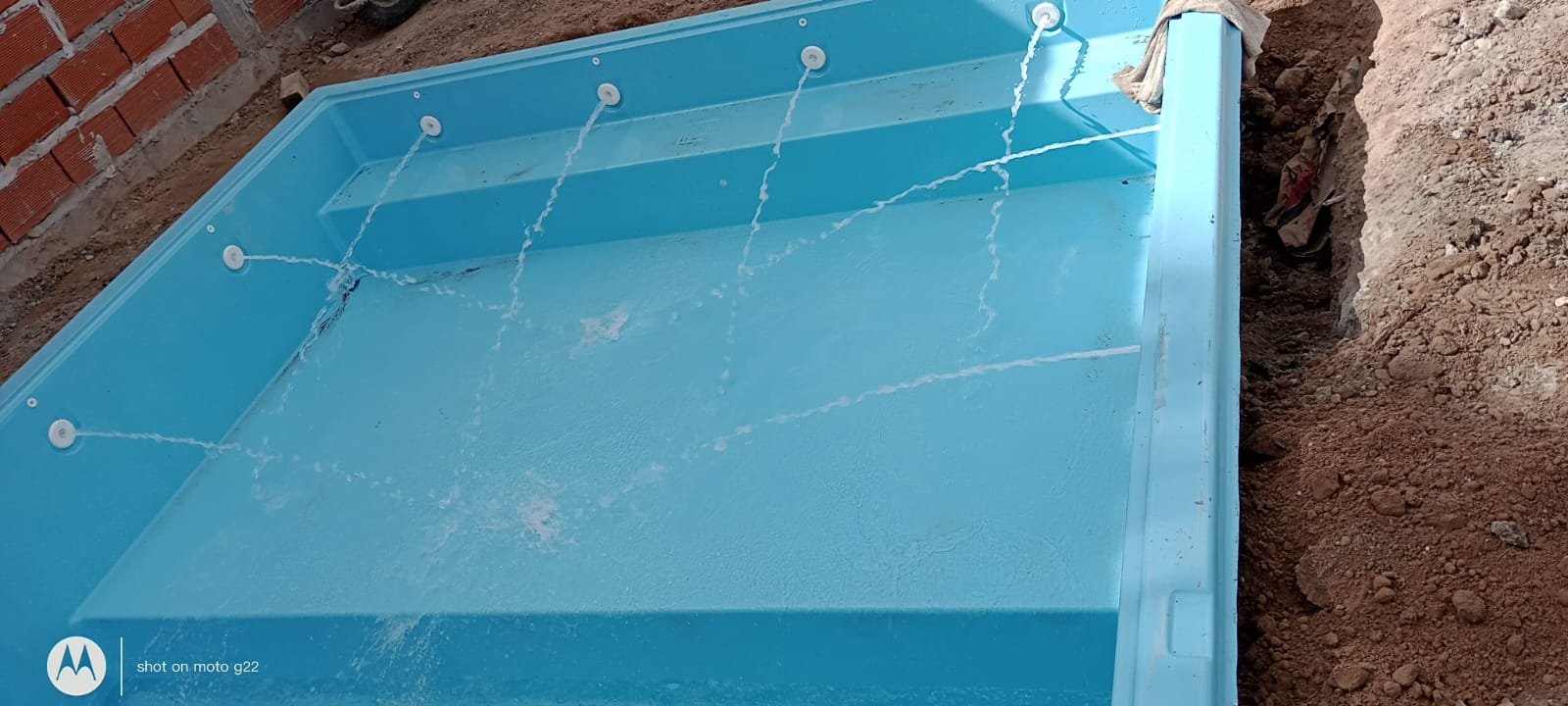 Trabajo de piscina en Hotel Verdadero